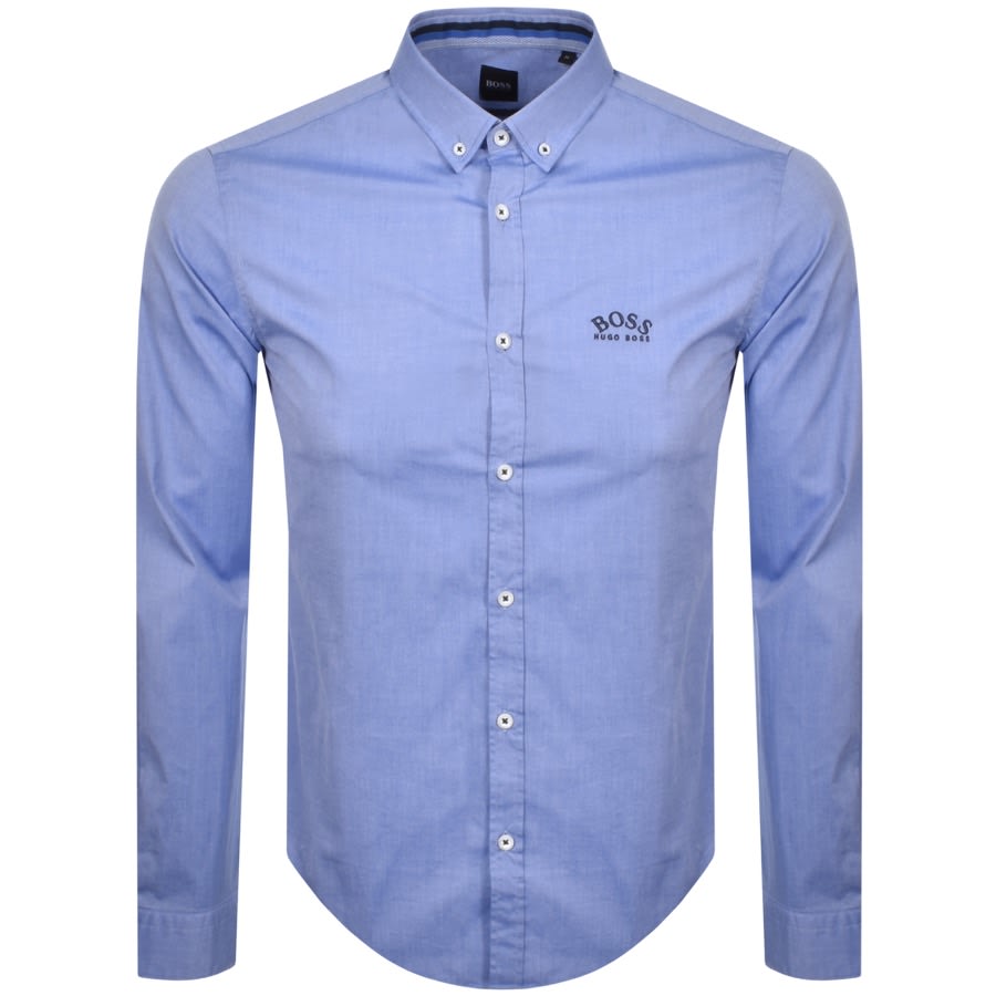 Alternative Image for ProductBOSS Biado R Long Sleeved Shirt Blue1